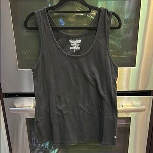 Lucky Brand Gray Tank Top Soft Lightweight Design